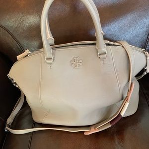 Tory Burch medium Berkeley leather satchel